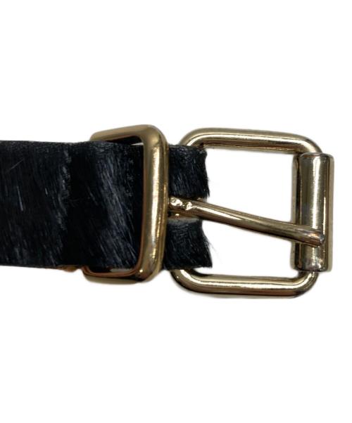 MAISON BOINET（メゾン ボワネ）MAISON BOINET (メゾン ボワネ) ベルト ブラック サイズ:FREEの古着・服飾アイテム