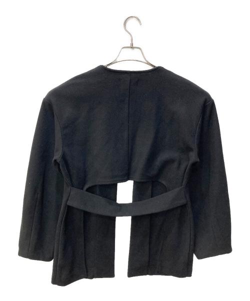 Eaphi（エフィ）Eaphi (エフィ) CURVE CUT LINE JACKET ブラック サイズ:Freeの古着・服飾アイテム