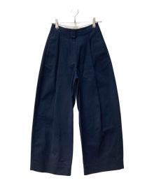 STUDIO NICHOLSON（スタジオ ニコルソン）の古着「DORDONI PEACHED COTTON TWILL」｜ネイビー