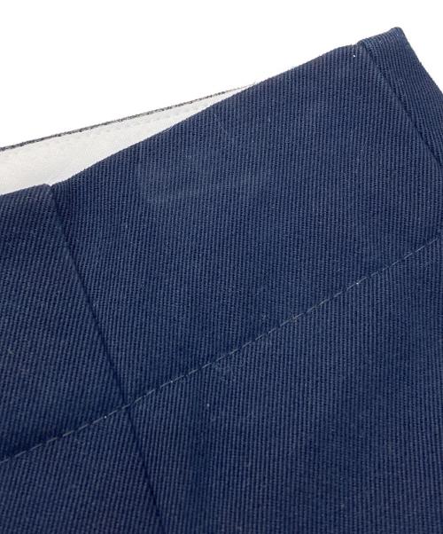 STUDIO NICHOLSON（スタジオ ニコルソン）STUDIO NICHOLSON (スタジオ ニコルソン) DORDONI PEACHED COTTON TWILL ネイビー サイズ:00の古着・服飾アイテム