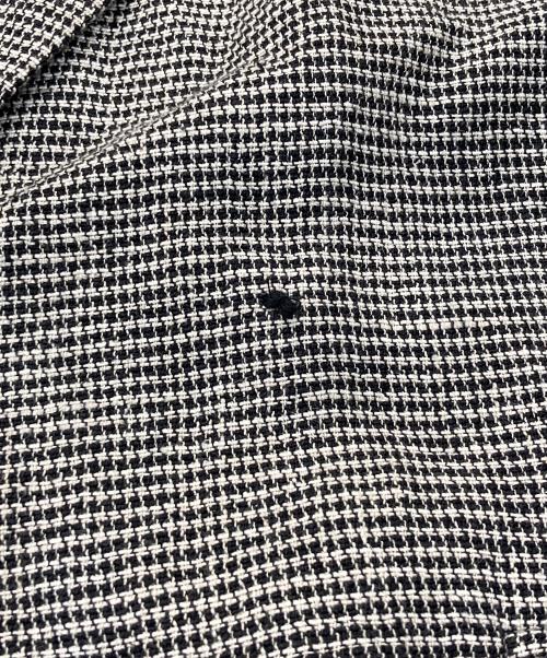 Curensology（カレンソロジー）Curensology (カレンソロジー) シルクリネンカラミシジャケット グレー サイズ:Freeの古着・服飾アイテム