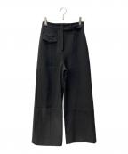 RIM.ARKリムアーク）の古着「Belt design flap PT」｜グレー