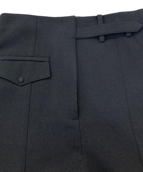 RIM.ARK（リムアーク）RIM.ARK (リムアーク) Belt design flap PT グレー サイズ:36の古着・服飾アイテム