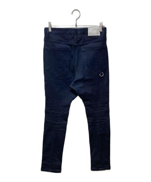 NO ID.（ノーアイディー）NO ID. (ノーアイディー) 異素材デニムパンツ インディゴ サイズ:SIZE2の古着・服飾アイテム