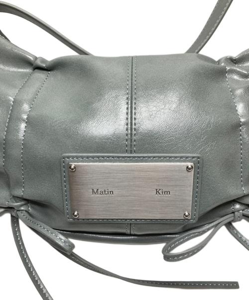 Matin Kim（マーティン・キム）matin kim (マーティン・キム) ショルダーバッグ グレー サイズ:FREEの古着・服飾アイテム