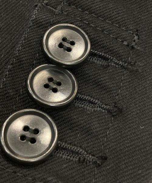 BLACK COMME des GARCONS（ブラックコムデギャルソン）BLACK COMME des GARCONS (ブラックコムデギャルソン) フーデッドジャケット ブラック サイズ:Ⅿの古着・服飾アイテム