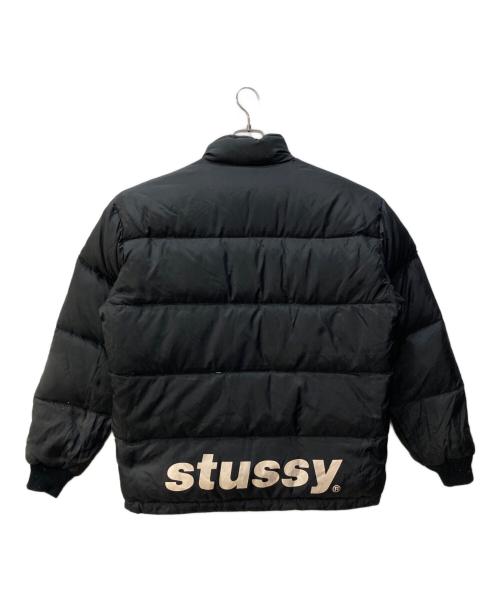 stussy（ステューシー）stussy (ステューシー) リバーシブルフィッシングダウンジャケット ブラック サイズ:Mの古着・服飾アイテム