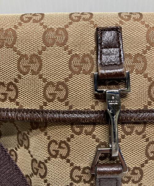 GUCCI（グッチ）GUCCI (グッチ) GGキャンバス ウエストバッグ ベージュ サイズ:Freeの古着・服飾アイテム