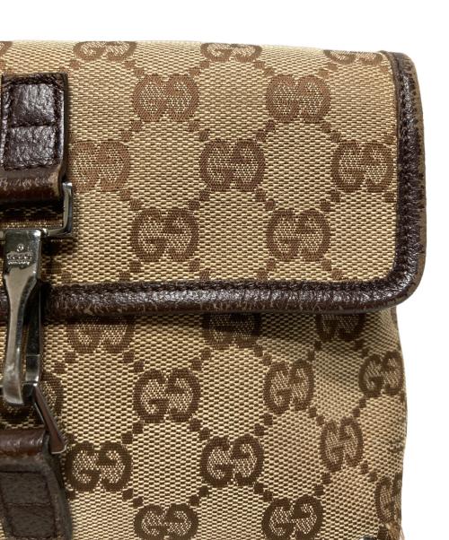 GUCCI（グッチ）GUCCI (グッチ) GGキャンバス ウエストバッグ ベージュ サイズ:Freeの古着・服飾アイテム