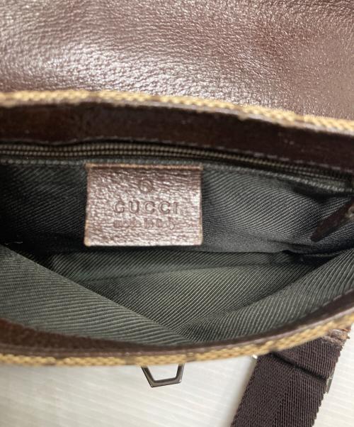 GUCCI（グッチ）GUCCI (グッチ) GGキャンバス ウエストバッグ ベージュ サイズ:Freeの古着・服飾アイテム