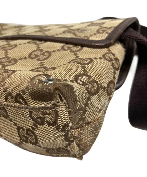 GUCCI（グッチ）GUCCI (グッチ) GGキャンバス ウエストバッグ ベージュ サイズ:Freeの古着・服飾アイテム