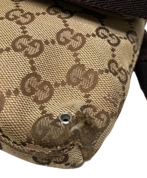 GUCCI（グッチ）GUCCI (グッチ) GGキャンバス ウエストバッグ ベージュ サイズ:Freeの古着・服飾アイテム