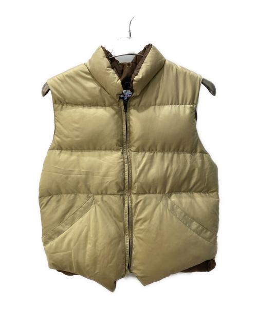 Crescent Down Works（クレセントダウンワークス）Crescent Down Works (クレセントダウンワークス) ダウンベスト ベージュ サイズ:Mの古着・服飾アイテム