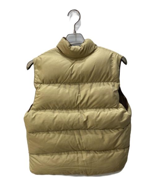 Crescent Down Works（クレセントダウンワークス）Crescent Down Works (クレセントダウンワークス) ダウンベスト ベージュ サイズ:Mの古着・服飾アイテム