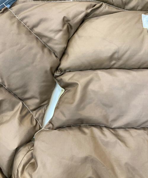Crescent Down Works（クレセントダウンワークス）Crescent Down Works (クレセントダウンワークス) ダウンベスト ベージュ サイズ:Mの古着・服飾アイテム