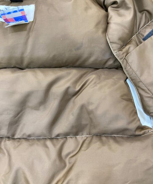 Crescent Down Works（クレセントダウンワークス）Crescent Down Works (クレセントダウンワークス) ダウンベスト ベージュ サイズ:Mの古着・服飾アイテム