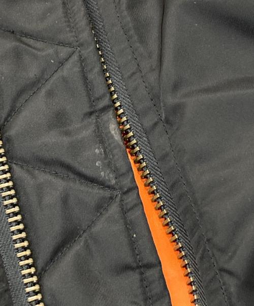 AVIREX（アヴィレックス）AVIREX (アヴィレックス) ma1 フライトジャケット ブラック サイズ:Lの古着・服飾アイテム