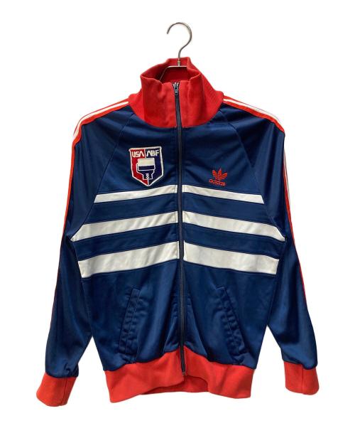 adidas（アディダス）adidas (アディダス) トラックジャケット ネイビー サイズ:Ⅿの古着・服飾アイテム