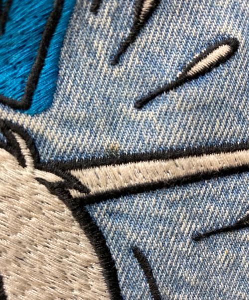 GUCCI（グッチ）GUCCI (グッチ) Disney (ディズニー) DONALD DUCK JACKET スカイブルー サイズ:46の古着・服飾アイテム