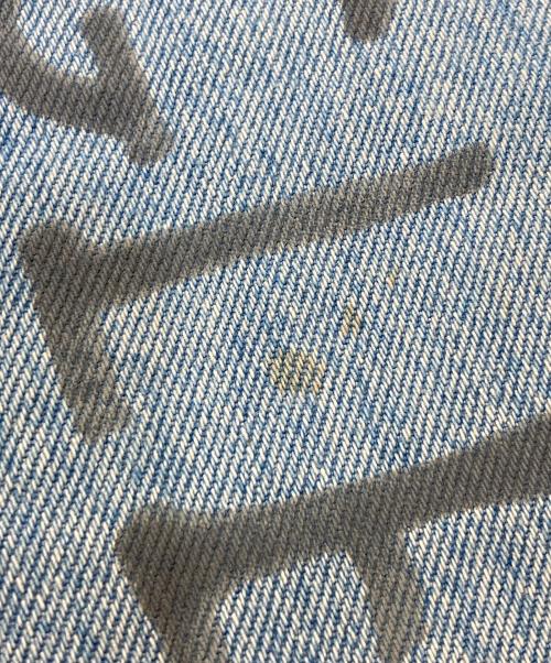 GUCCI（グッチ）GUCCI (グッチ) Printed Chlorine Punk Jeans スカイブルー サイズ:30の古着・服飾アイテム