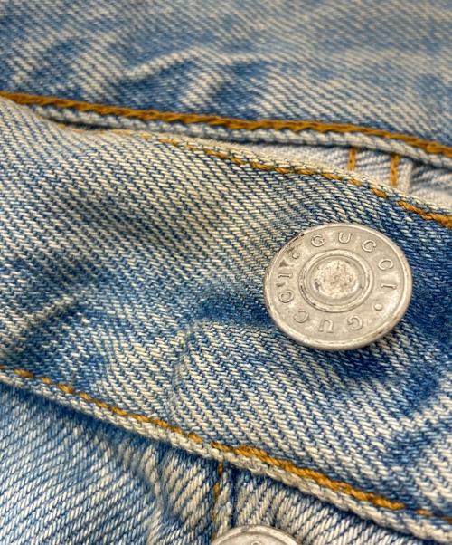 GUCCI（グッチ）GUCCI (グッチ) Printed Chlorine Punk Jeans スカイブルー サイズ:30の古着・服飾アイテム