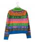 Christian Dior (クリスチャン ディオール) Shawn Stussy (ショーン・ステューシー) MULTICOLOR WOOL JACQUARD SWEATER グリーン×ピンク サイズ:Ⅿ：40000円