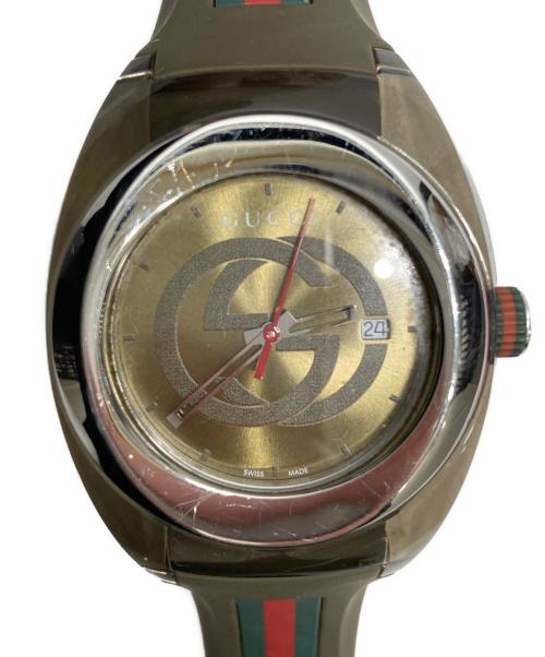 GUCCI（グッチ）GUCCI (グッチ) 腕時計 カーキ サイズ:FREEの古着・服飾アイテム