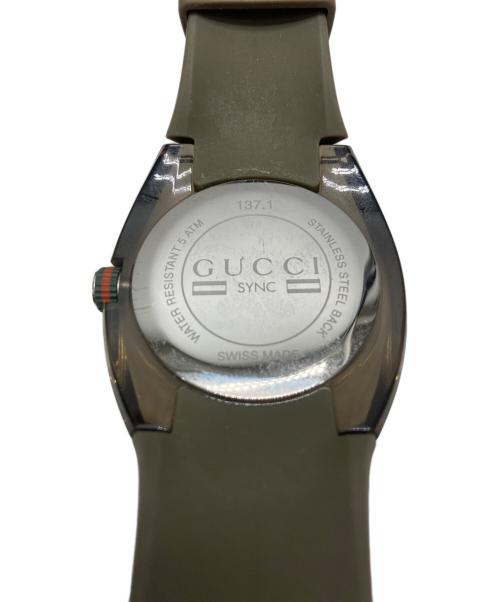 GUCCI（グッチ）GUCCI (グッチ) 腕時計 カーキ サイズ:FREEの古着・服飾アイテム