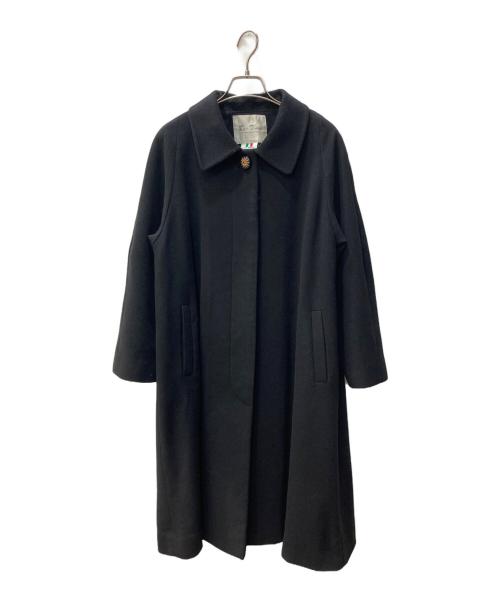 Re-Vicw（レビュー）Re-Vicw (レビュー) カシミヤ100％コート ブラック サイズ:表記なしの古着・服飾アイテム