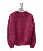 BATONERバトナ―）の古着「モヘヤ混ニット」｜ピンク