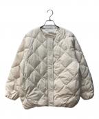 Acutaアクータ）の古着「ダウンジャケット」｜ベージュ