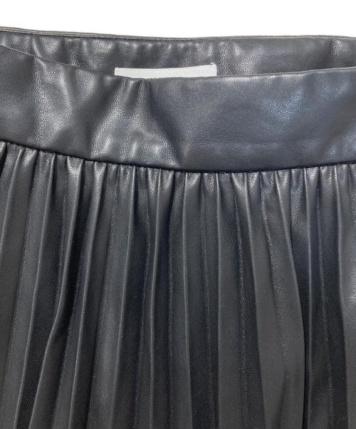 CLANE（クラネ）CLANE (クラネ) アコーディオンプリーツスカート ブラック サイズ:Sの古着・服飾アイテム
