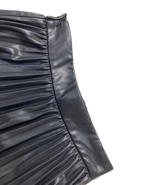 CLANE（クラネ）CLANE (クラネ) アコーディオンプリーツスカート ブラック サイズ:Sの古着・服飾アイテム