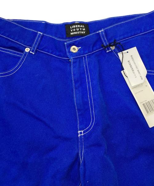 Liberal youth ministry（リベラルユースミニストリー）liberal youth ministry (リベラルユースミニストリー) デニムパンツ ブルー サイズ:Ⅿの古着・服飾アイテム