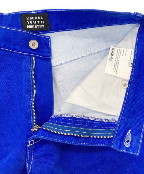 Liberal youth ministry（リベラルユースミニストリー）liberal youth ministry (リベラルユースミニストリー) デニムパンツ ブルー サイズ:Ⅿの古着・服飾アイテム