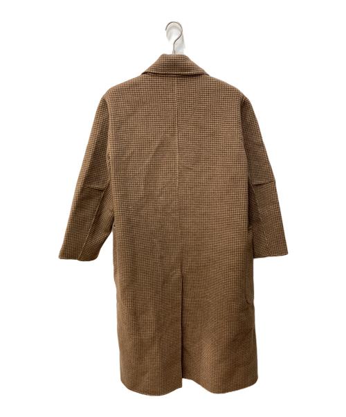 TODAYFUL（トゥデイフル）TODAYFUL (トゥデイフル) Over Check Coat オーバーチェックコート ブラウン サイズ:36の古着・服飾アイテム