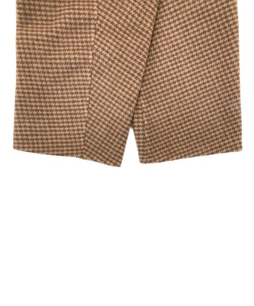 TODAYFUL（トゥデイフル）TODAYFUL (トゥデイフル) Over Check Coat オーバーチェックコート ブラウン サイズ:36の古着・服飾アイテム