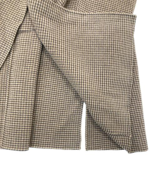 TODAYFUL（トゥデイフル）TODAYFUL (トゥデイフル) Over Check Coat オーバーチェックコート ブラウン サイズ:36の古着・服飾アイテム