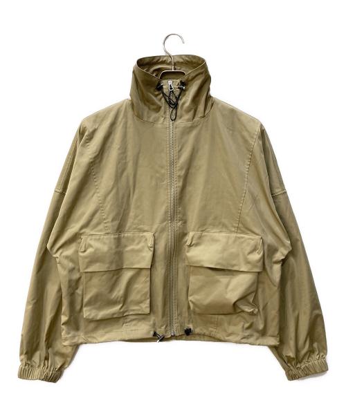 TODAYFUL（トゥデイフル）TODAYFUL (トゥデイフル) Standcollar Zip Blouson ベージュ サイズ:38の古着・服飾アイテム