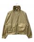 TODAYFUL（トゥデイフル）の古着「Standcollar Zip Blouson」｜ベージュ