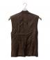 TODAYFUL (トゥデイフル) リネンオーバーベスト ブラウン サイズ:38：5000円