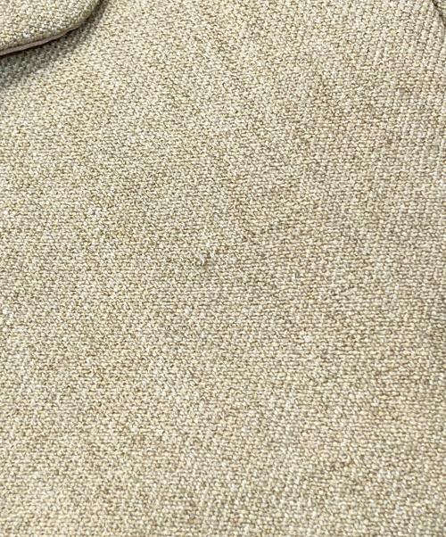 cizatto（シザット）cizatto (シザット) コットンリネンジャケット ベージュ サイズ:FREEの古着・服飾アイテム