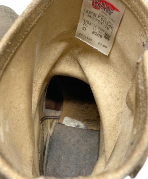 RED WING（レッドウィング）RED WING (レッドウィング) エンジニアブーツ ベージュ サイズ:25.5の古着・服飾アイテム