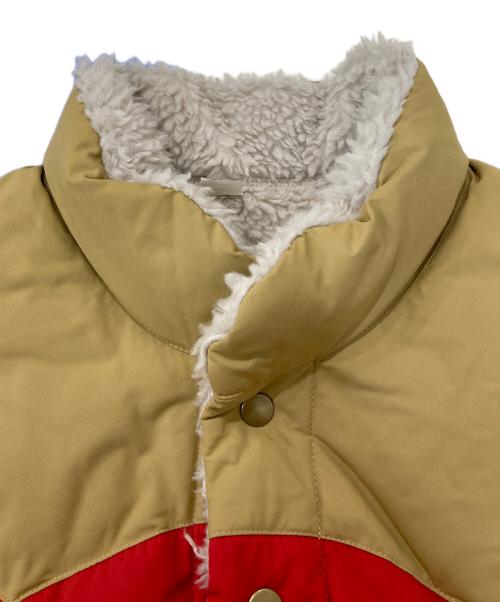 Patagonia（パタゴニア）Patagonia (パタゴニア) リバーシブルダウンベスト ブラウン×レッド サイズ:Ｓの古着・服飾アイテム