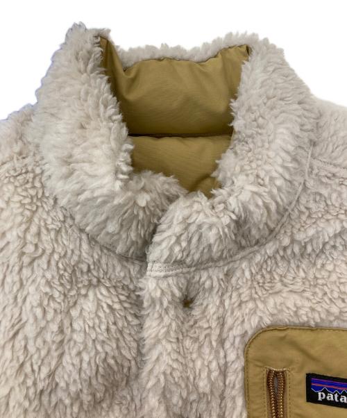 Patagonia（パタゴニア）Patagonia (パタゴニア) リバーシブルダウンベスト ブラウン×レッド サイズ:Ｓの古着・服飾アイテム