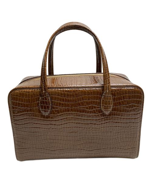TOUT Y EST（トゥティエ）TOUT Y EST (トゥティエ) ハンドバッグ クロコブラウン サイズ:FREEの古着・服飾アイテム