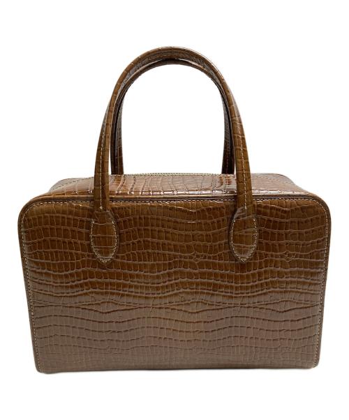 TOUT Y EST（トゥティエ）TOUT Y EST (トゥティエ) ハンドバッグ クロコブラウン サイズ:FREEの古着・服飾アイテム