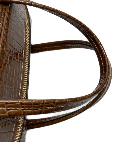 TOUT Y EST（トゥティエ）TOUT Y EST (トゥティエ) ハンドバッグ クロコブラウン サイズ:FREEの古着・服飾アイテム