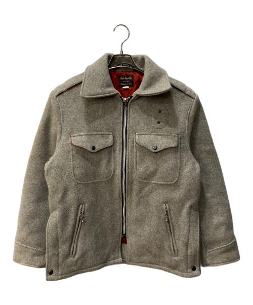 STYLE EYES（スタイルアイズ）STYLE EYES (スタイルアイズ) ウールジャケット グレー サイズ:38の古着・服飾アイテム