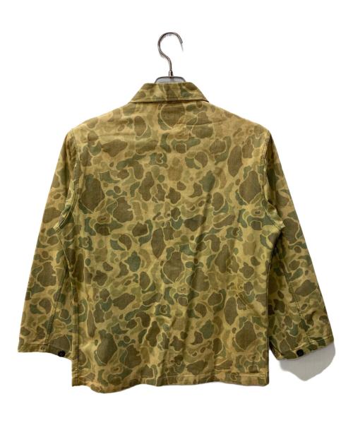 USED（ユーズド）USED (ユーズド) ダックハンターカモミリタリーシャツジャケット カーキ サイズ:サイズ表記なしの古着・服飾アイテム